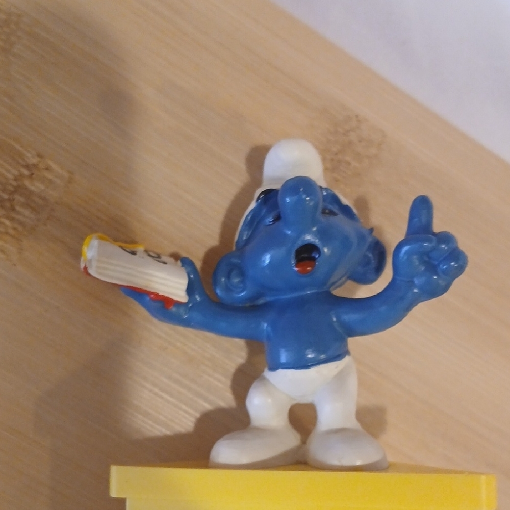 Smurf Figurine You're #1 In My book Collectible - Picture 8 of 10